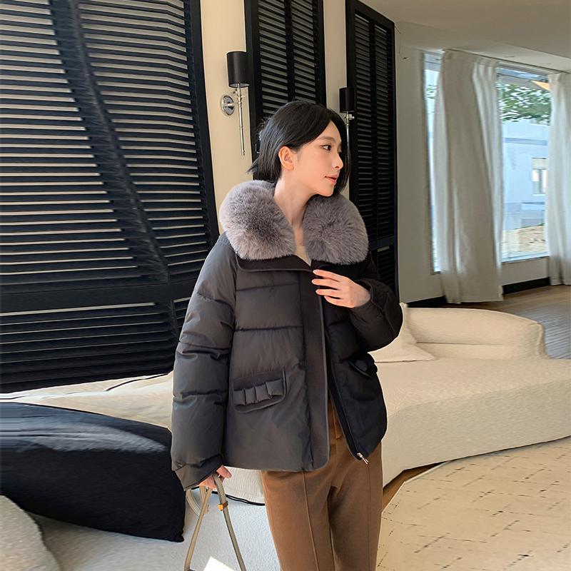 Autumn Winter Thicken Warm Parka Women Casual Sweety Solid Color Big Pocket Loose Jackets Outwear