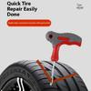 Strong ABS & Metal Tire Repair Set Comprehensive Solution Puncture Fixing for Roadside Emergencies On Car Trucks Bikes