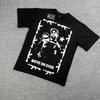 Unisex Cotton Graphic Tee Oversized Fit Short Sleeve T-Shirt Youth Casual Wear