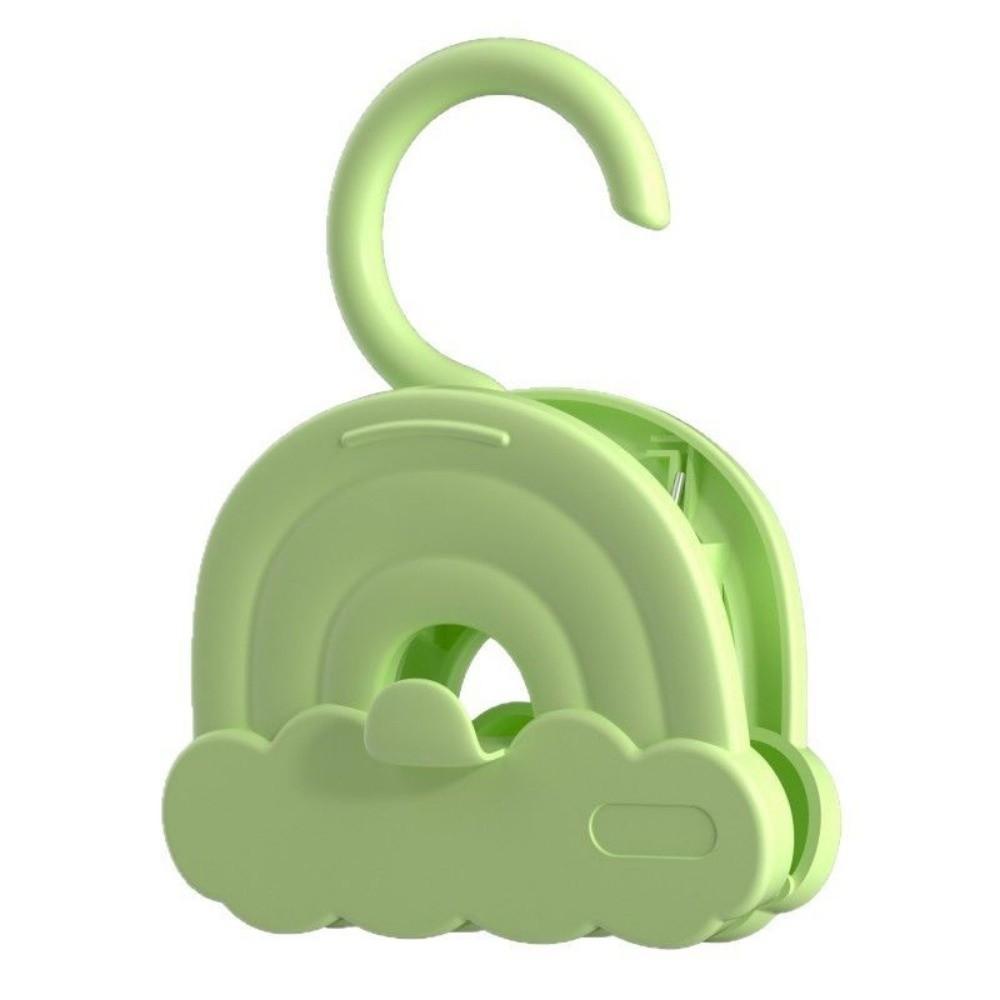 Portable Plastic Unique Shape Clips Irregular Shape Traceless Clips Anti-Slip Skirts Hangers Skirts Hanging зелёный 970₽