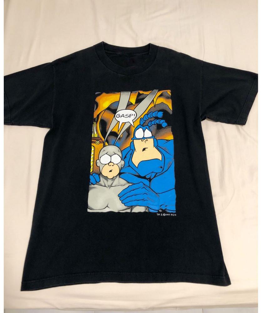 

The Tick T- Shirt Short Sleevee Men Tee Shirt All Size S To 5Xl 4XL