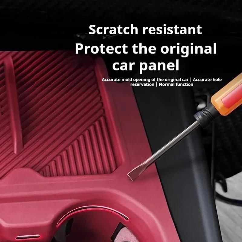 For 24-25 BMW 5 Series I5 G60 Car Central Control Water Cup Pad Silicone Central Storage Box Organizer Tray Interior Accessories
