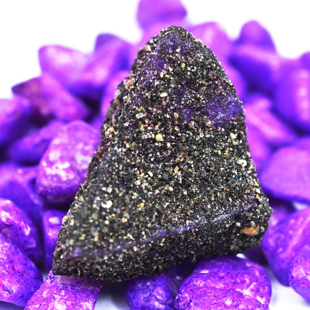135.99 Ct Raw Purple Sapphire Rough Natural Uncut Rough Loose Gemstone