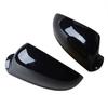 For VW Golf MK5 R32 GTI Jetta Passat Rearview Side Mirror Cover Cap Glossy Black