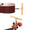 Violin Peg Hole Reamer T Handle Bridge Pin Reamer 1:30 Taper Wood Handle 3/4 4/4 Viola Peg Reamer Violin Making Tool