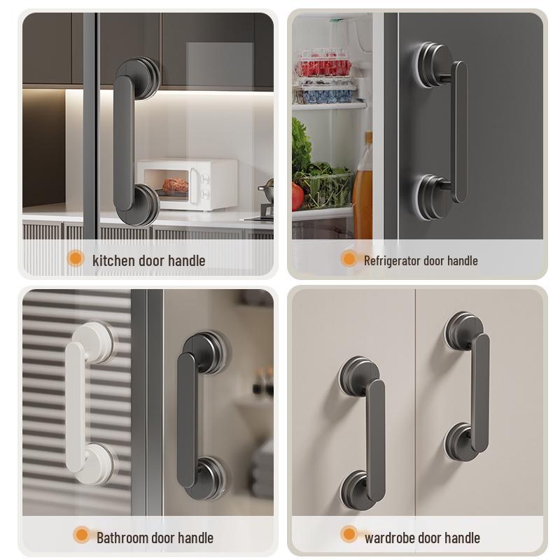 Non-Drilling Suction Cup Handle for Glass & Sliding Doors