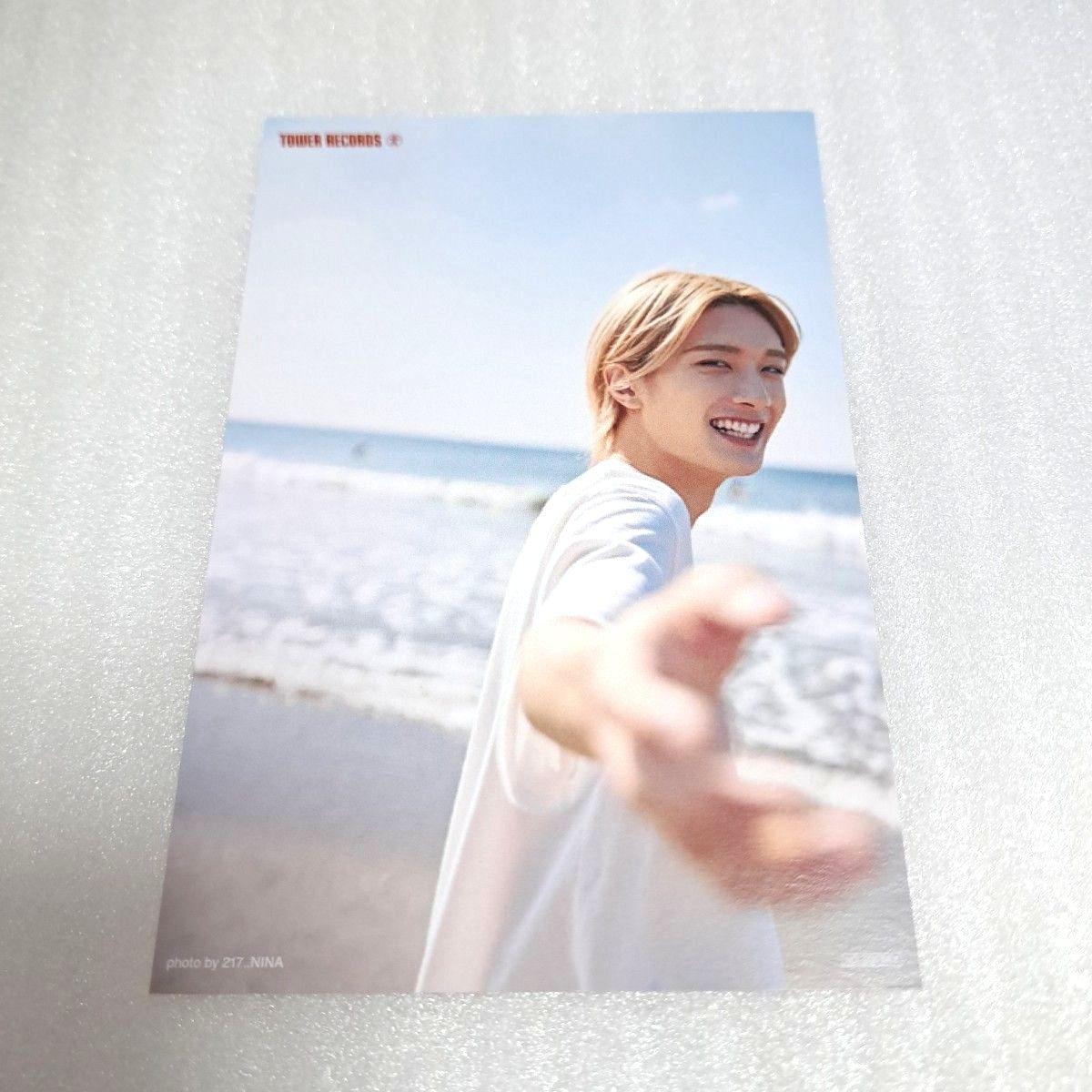 Used Postcard only Yutaro Yamanaka M!LK First Photo Book 10ten Tower Records Tower Records Bonus
