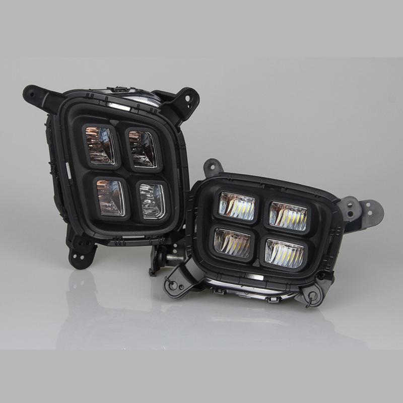 Kia KX3 LED Daytime Running & Fog Light Guide Modification Kit