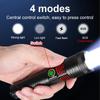 Super Bright LED Flashlights  Rechargeable Long Range Torch 2000m Telescope Zoom Whaterproof Powerful Camping Fishing Lantern