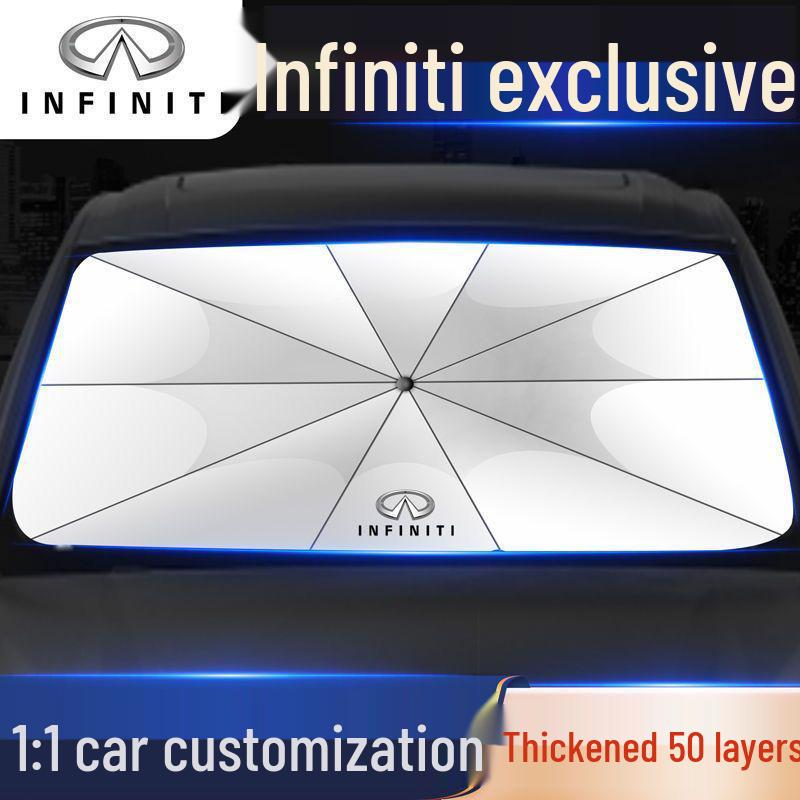 Infiniti Q50L/QX50/QX60/Q70L Windshield Sunshade - Heat & UV Protection