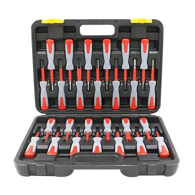 High Accuracy Metal Car Electrical Connector Pin Removal Tool with Not Slip Handle 26 Piece for Electrical System