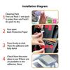 Automotive Card Bracket Secure Adhesive Removable Card Device Fixing Stand for Various Vehicle Models