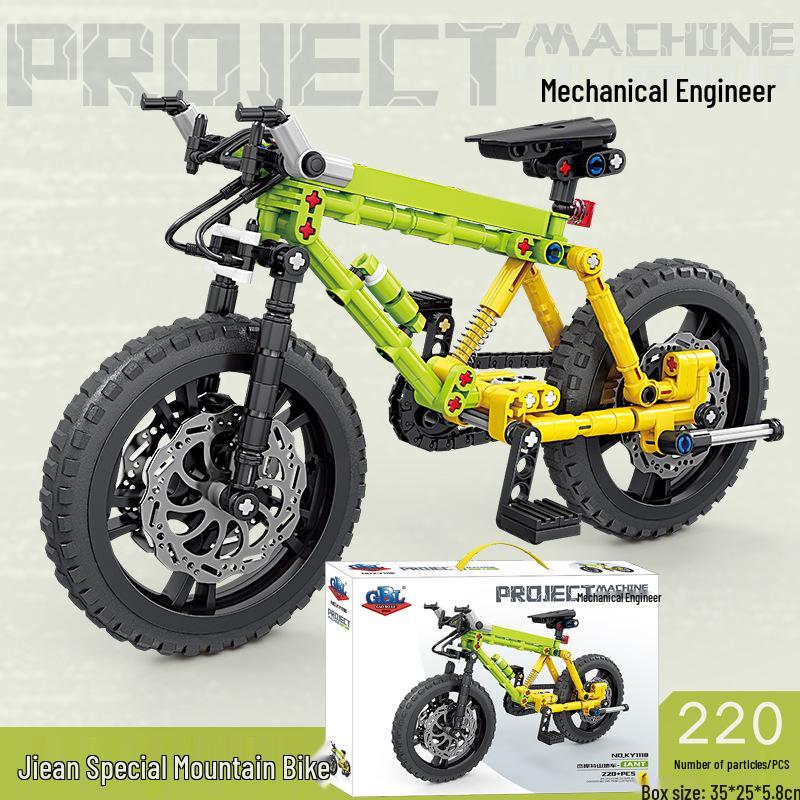 

Kai Zhi ky1119 Модель горного велосипеда Highbole Конструктор Образовательная игрушка