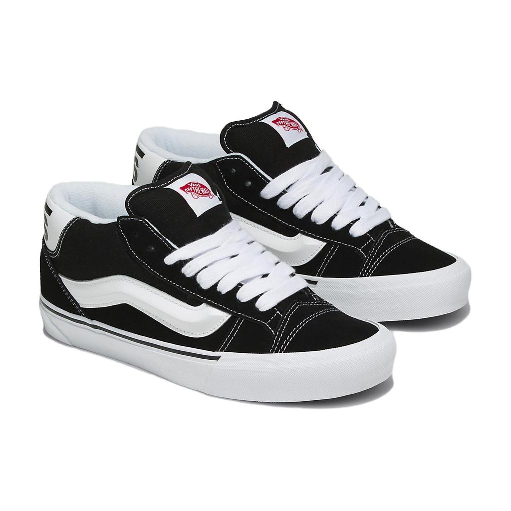 New Vans Knu Mid 'Black White' VN000CQ96BT1