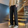 Multi-pocket Overalls Men's Autumn New Hong Kong Style Trendy Brand Loose Casual Pants Youth Outdoor Fashion Straight-leg Pants