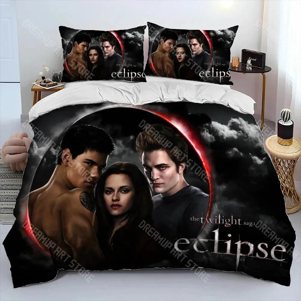 3D Print The Twilight Saga HD Printed Comforter Bedding Set,Duvet Cover Bed Set Quilt Cover Pillowcase,king Queen Size Bedding