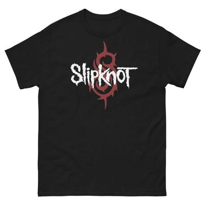 Slip.knot Minimal Logo T-Shirt Heavy Metal Y2K Streetwear Grunge Style