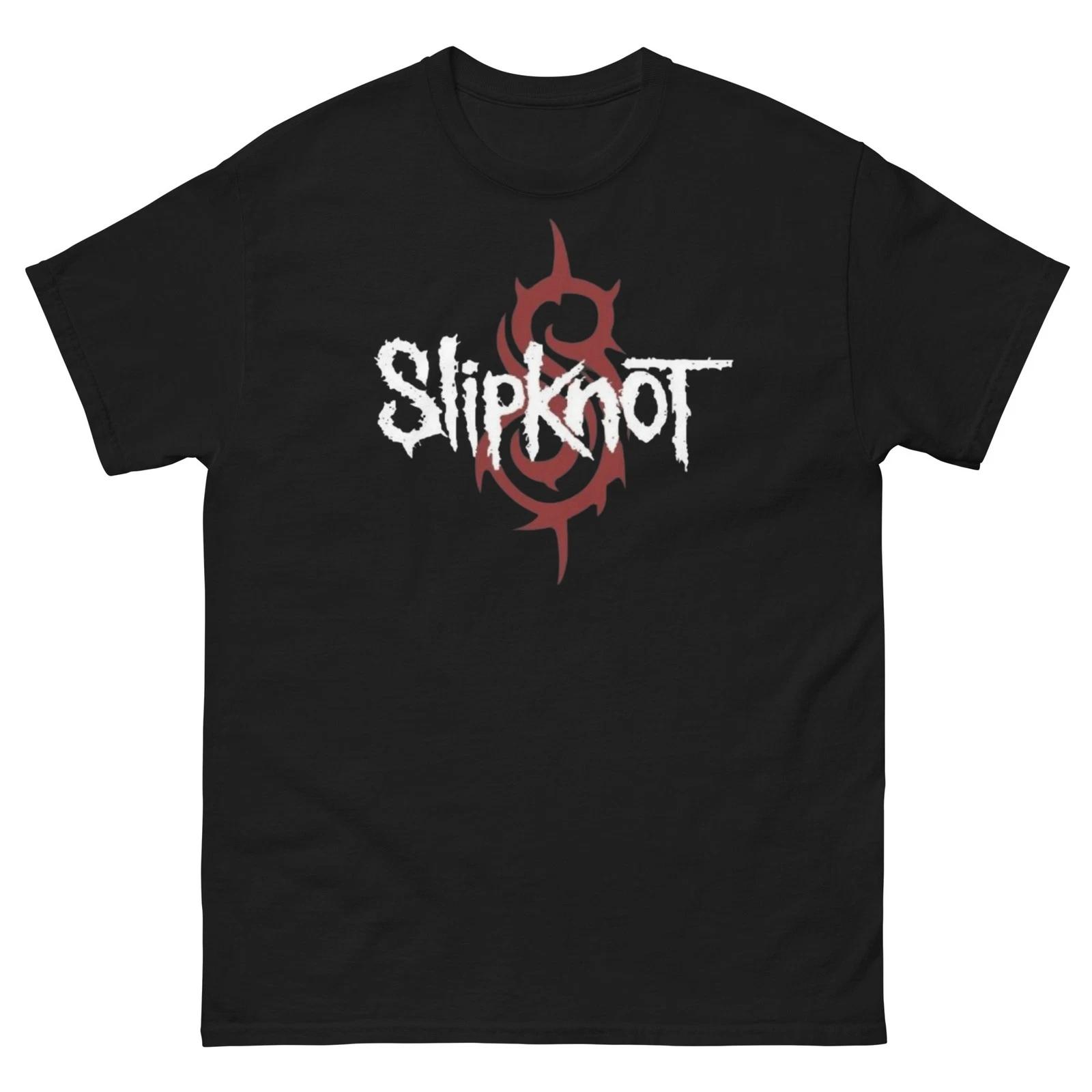 

Slip.knot Minimal Logo T-Shirt Heavy Metal Y2K Streetwear Grunge Style 2XL