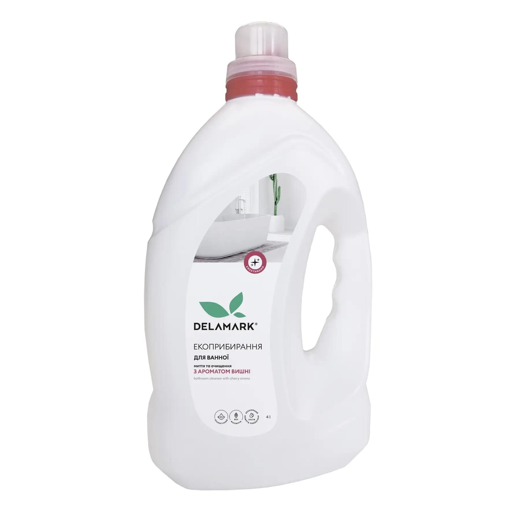 

Засіб для миття ванни з ароматом вишні DeLaMark 4 л