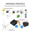 Low Wind Speed 100w -10000W Waterproof PWM Wind Turbine Charge Controller 20A 30A Regulator Voltage 12V 24V 48V House Load