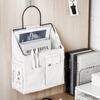 Durable Cotton Fabric Wall Mounted Organizers With Multiple Pockets For Bedroom Living Room Storage