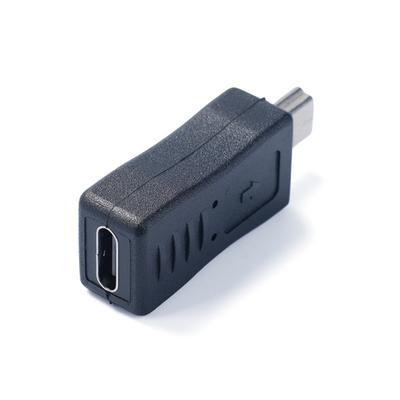 Typ-C Buchse auf Mini-USB Stecker Adapter Tragbarer Anschluss Unterstützt Laden und Datenübertragung USB C auf Mini-USB Konverter