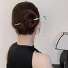 Design-Werkzeug Kopfschmuck Chinesischer Stil Kopfbedeckung Hanfu Haargabel Haarnadel Metall-Haarnadel