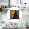 S-Sally Face Pillow Case Plush Fabric Soft Double Sided Print Sofa Cushion Cover Throw Pillow Covers