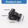 2000TVL FPV Camera DC5-36V Screen Ratio 19x19mm for FPV Racing Drones Quadcopter Model