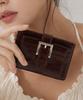 Matincox Buckle Card Wallet - Chocolate