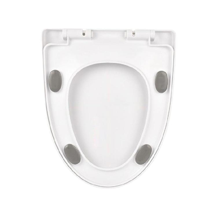 

Universal Toilet Lid Replacement Quiet Close Mechanism with Not Slip Base Simple Installation For Old Styles Bowls