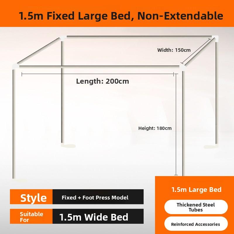 New Expandable Student Dormitory Bed Curtain