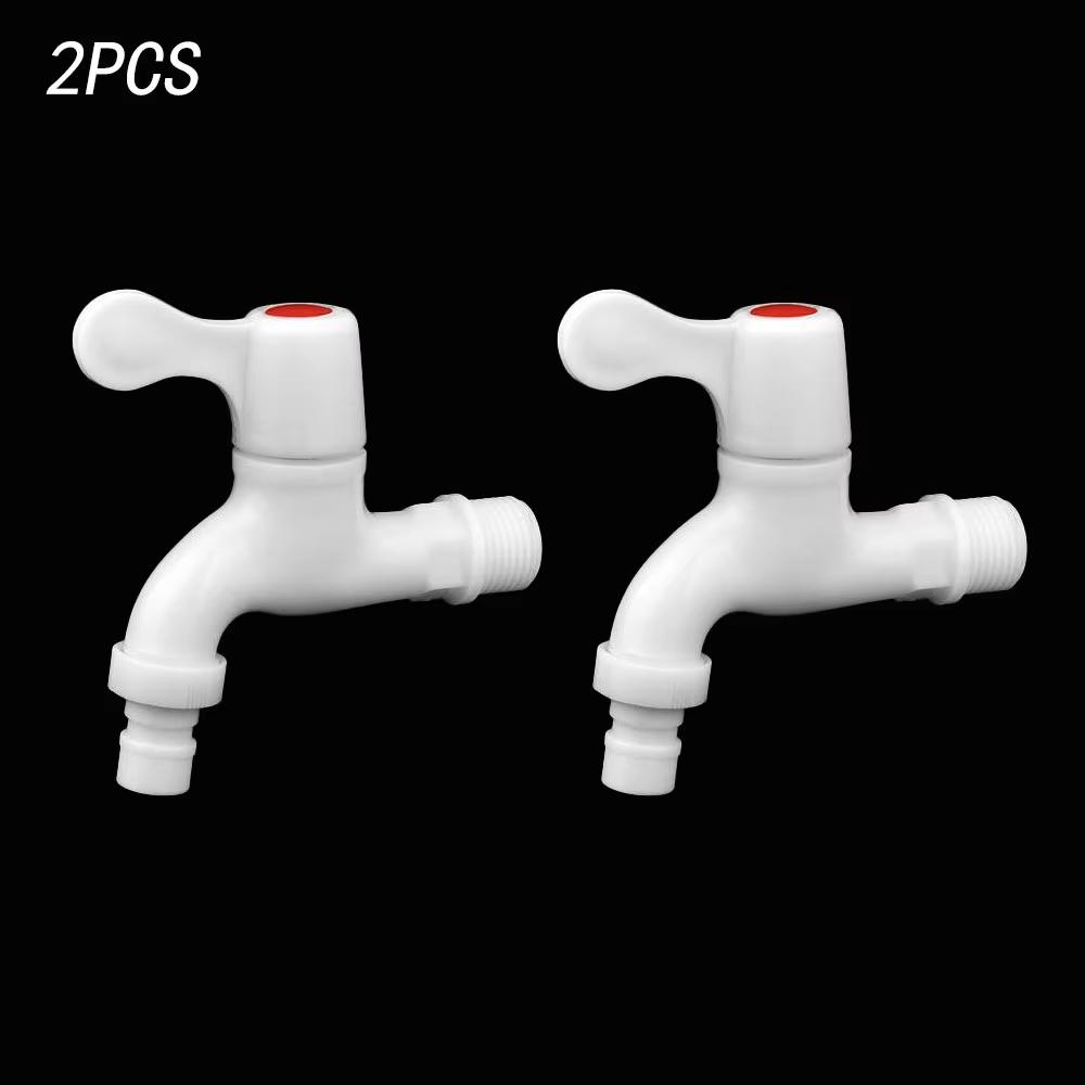 Brand New Tank Adapter Accesories Faucet Adapter G1/2 Plastic Replacements Threaded Connector For Garden Hoses