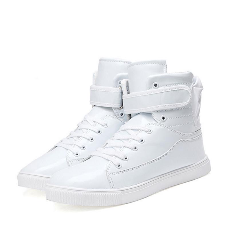 Hombre Zapatos Casuales Plataforma Oculta Aumentando Zapatillas PU Zapatos  High Top Shoes comprar a buen precio — entrega gratuita, reseñas reales con  fotos — Joom