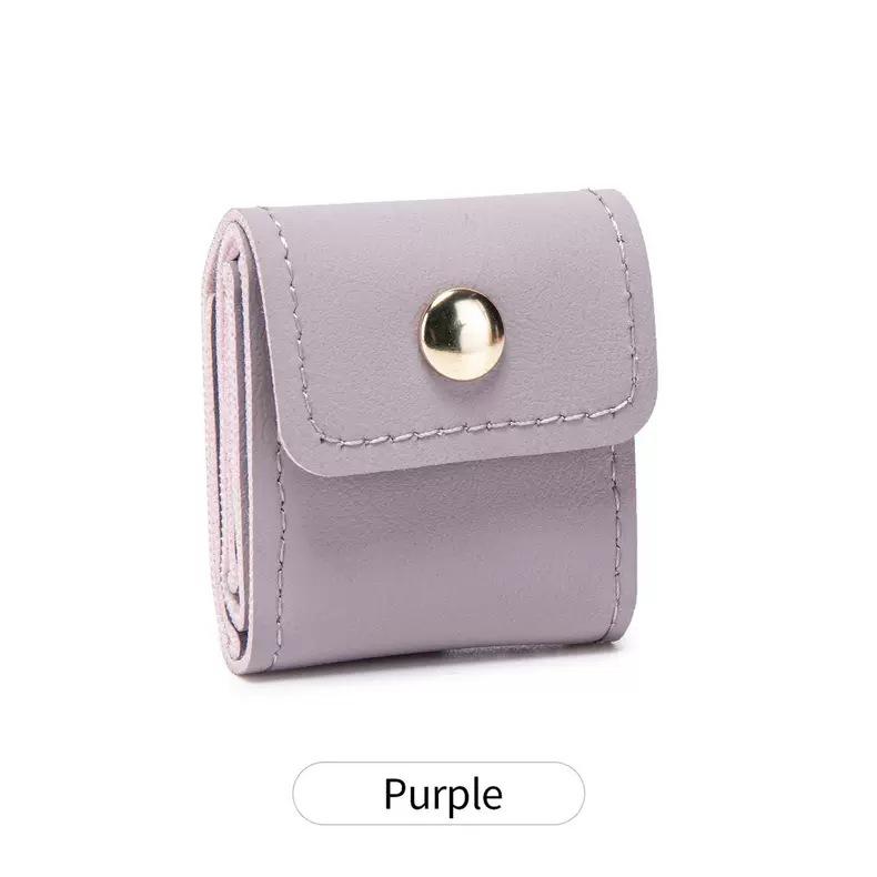 Portable Mini Jewelry Organizer Bag with Multiple Compartments for Rings Necklaces Earrings Travel Storage Case