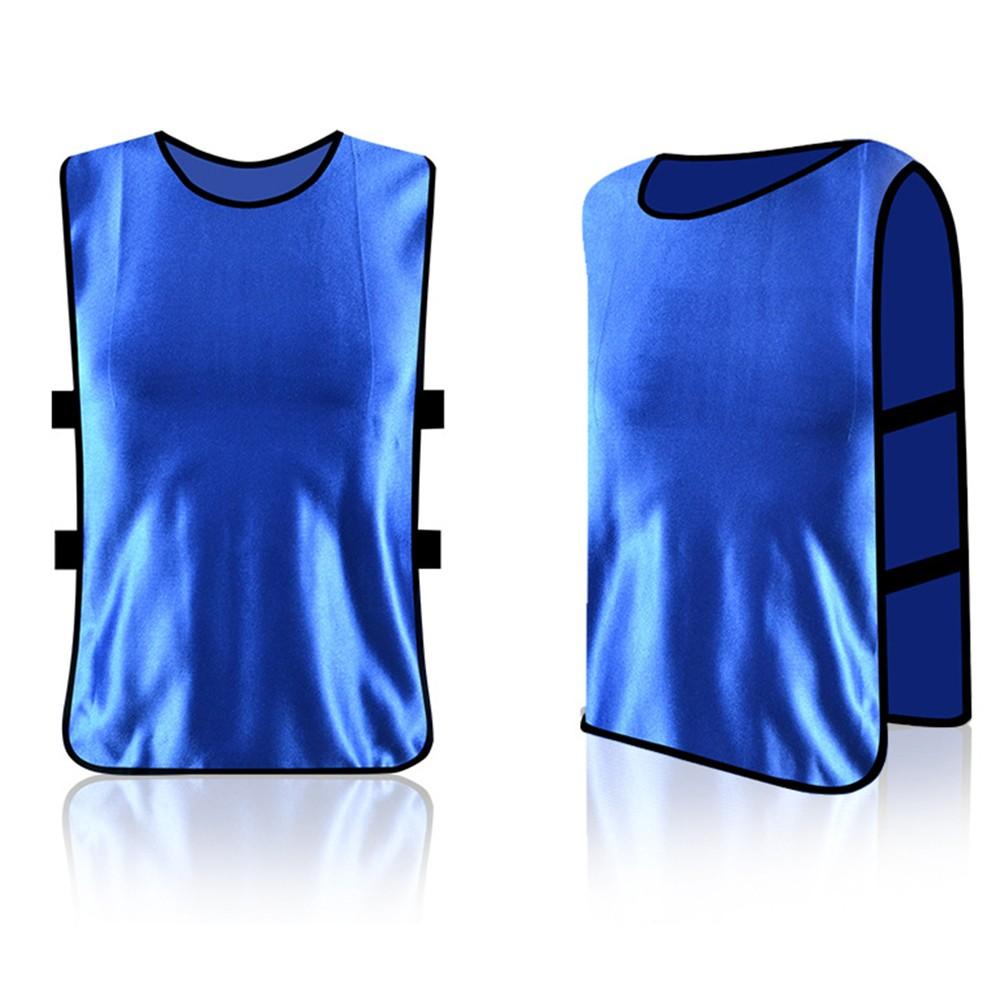 Qualitätsweste Fußball Cricket Fußballtraining 12 Farben Leibchen Atmungsaktiv