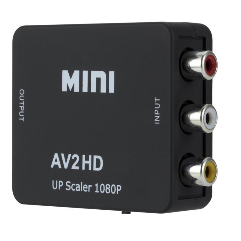 1080P AV zu HDMI Konverter mit Audio für TV/Monitor