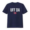Uff Da Norwegian Norway Unisexs T Shirt Black Vintage Washed Unisex Stretched Homme Streetwear Casual Stylish Fashion Breathable
