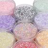 110 szt. Kryształowe Czeskie Szklane Koraliki Kropla Wody Iluzja Koraliki Seed do Kolczyków Bransoletek DIY Tworzenia Biżuterii Rzemiosła Akcesoria