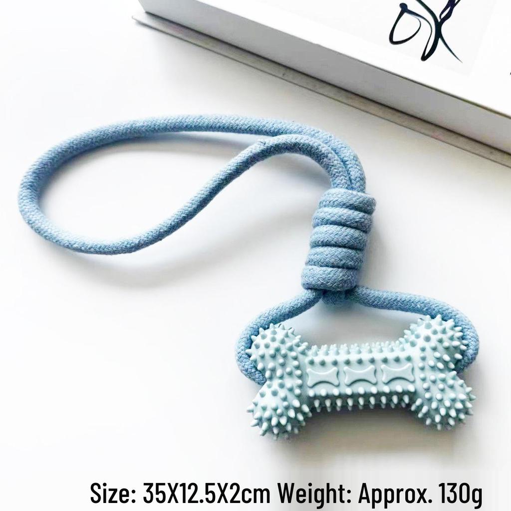 Durable TPR Dog Teething Stick: Bite-Resistant, Self-Play, Boredom Relief Toy