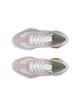ECCO Women's Retro Leather Casual Sneaker Boots, 24.0 cm, 3E, Available in Violet Ice/Limestone/Limestone/White