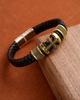 Men's Fashion Personality Leather Woven Bracelet