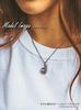 [Aloha Lokahi] Hawaiian Jewelry Necklace, Surgical Stainless Steel, Heart, Natural Sapphire, Fish Hook, Plumeria, Scroll, Figaro Chain (2mm Stainless