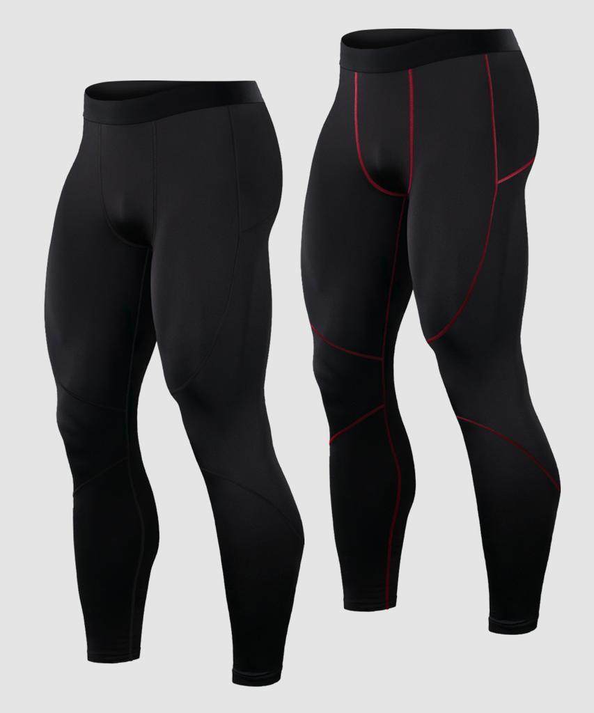 Armedes [2Pack] Functional Underlayer Base Layer Compression Techfit Long Pants Ar-54 (7 Colors) (Type B)
