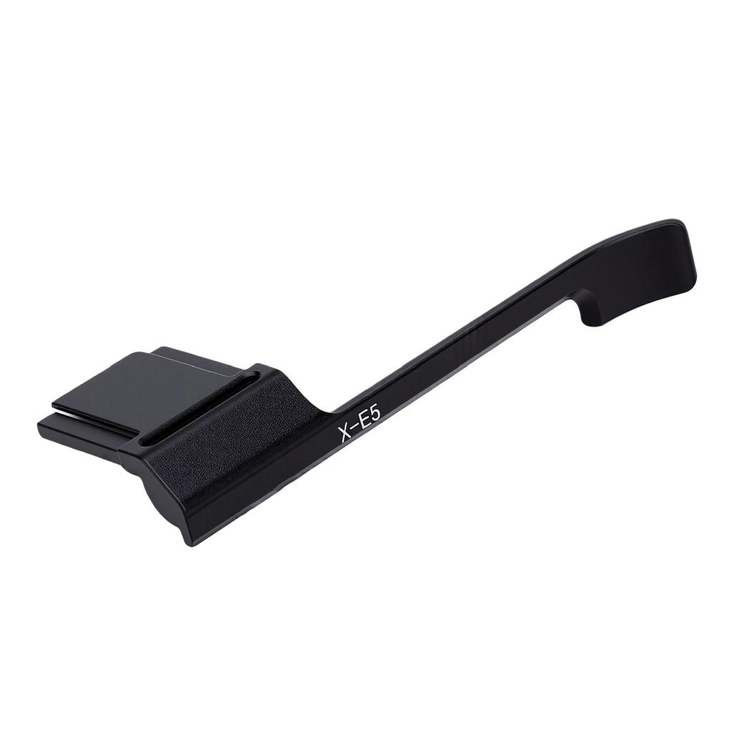 Thumb Up Grip Fit for Fujifilm X E5 Camera Hot Shoe Thumb Up Rest Hand Grip Photography Accessory Black