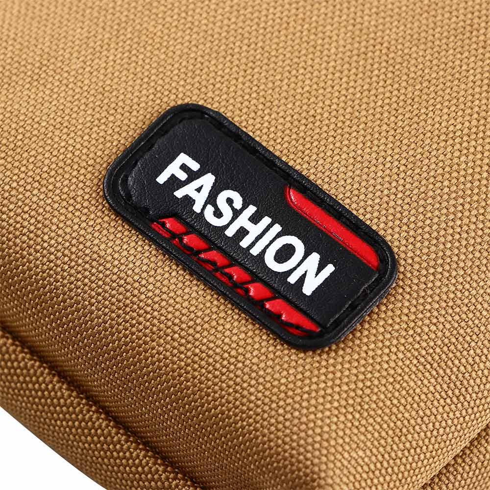 Layer Green Nylon Colth Waist Fanny Pack Belt Waist Bag Men Phone Pouch Mobile Phone Bags
