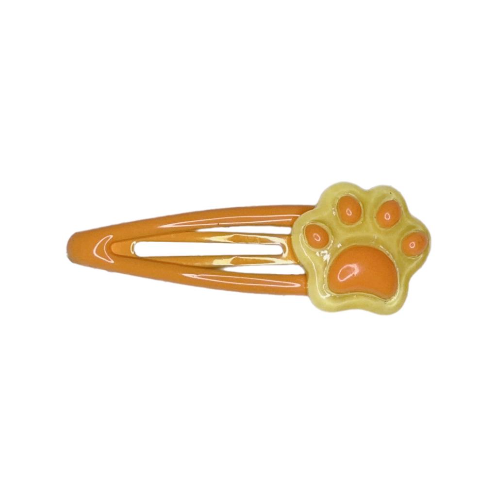 1pc/6PCS New Year Cat Paw Hair Clip for Girls Cute Cat Paw Shape Hair Barrettes Ponytail Bangs Hair Clip for Teens Girls