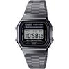 Digital Watch Standard A168wgg 1a Men S woMen kidS Grey Metallic Import