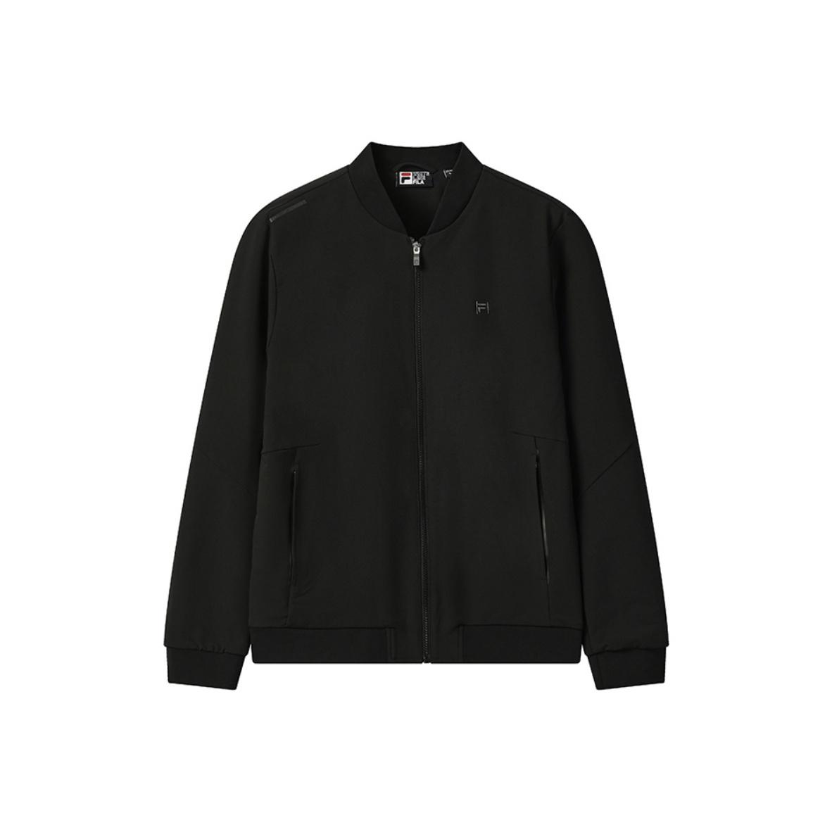 

FILA Белая Классическая Минималистичная Однотонная Модная Повседневная Универсальная Тканая Куртка Мужская Куртка F11M543703FBK XL