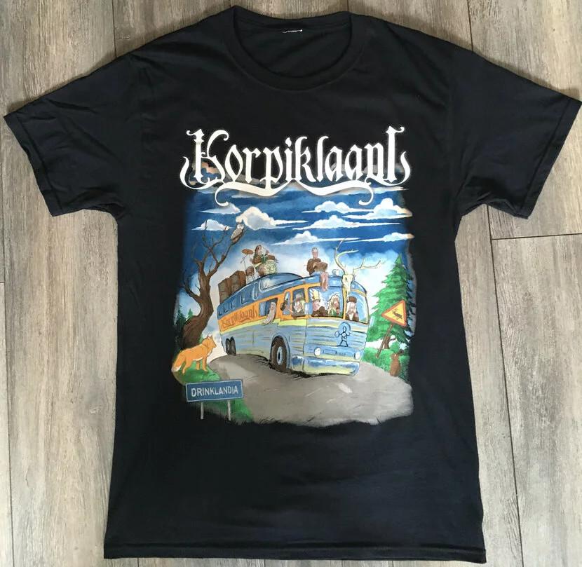 Korpiklaani Drinklandia Band Tour T-shirt Full Size S-5XL TU1754 S